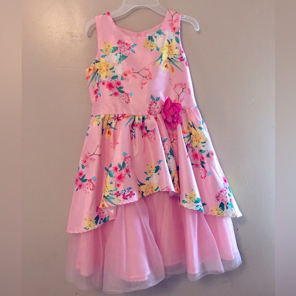 Pink Floral Dress